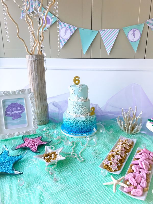 DIY MERMAID PARTY – OH SO KEL