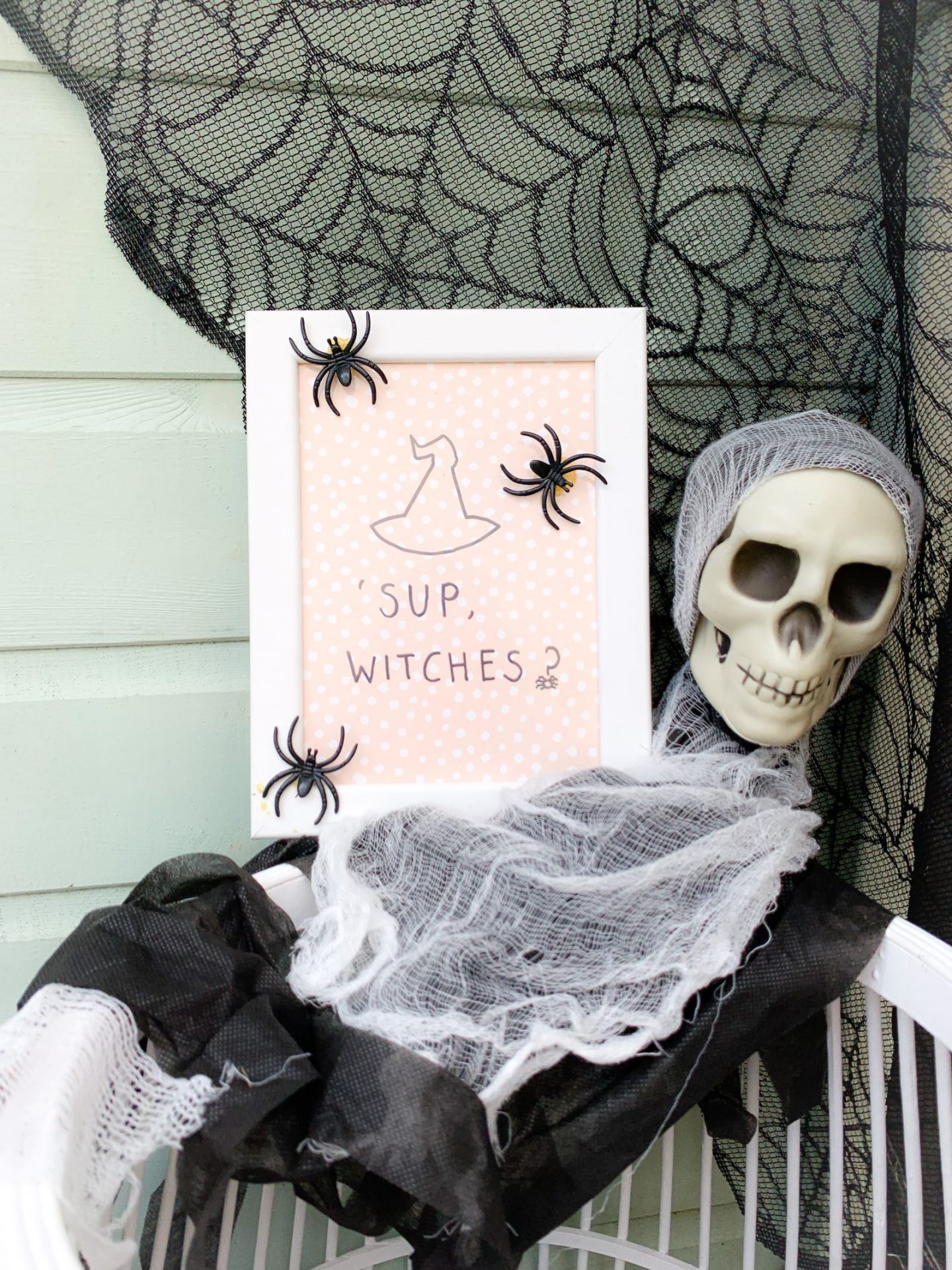 DIY Chic Halloween Pictures that cost nothing!