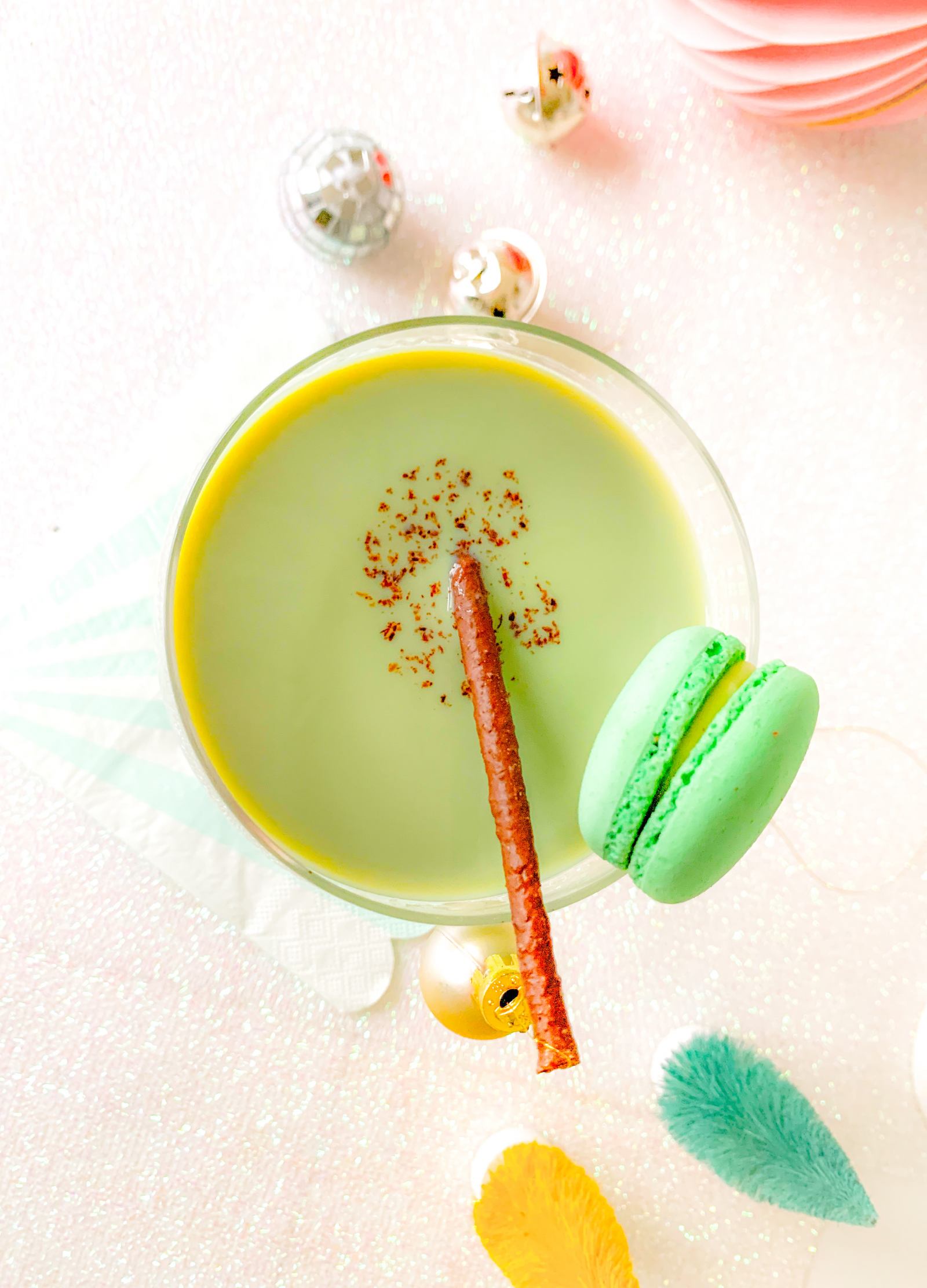 Mint Chocolate Christmas Cocktail