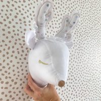 White deer head wall decor White deer head wall decor