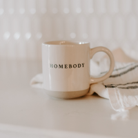 HOMEBODY STONEWARE MUG