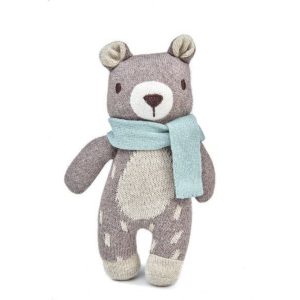 Dotty Bear Knitted Toy