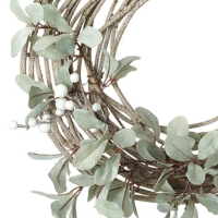 Frosted Berry and Foliage Winter Wreath Frosted Berry and Foliage Winter Wreath