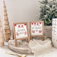 Hot Chocolate Station Easel Set