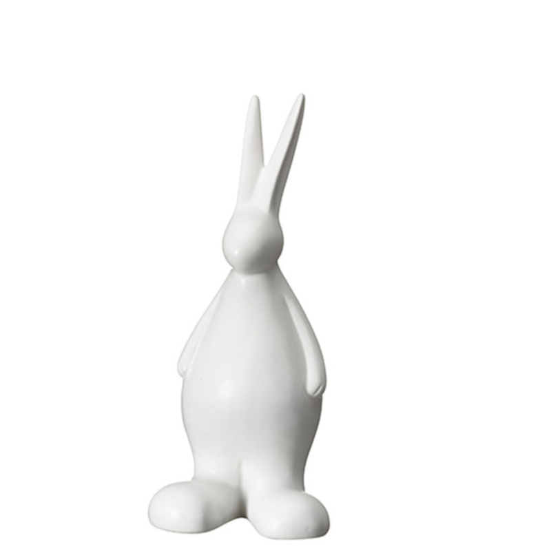 White Nordic Hare Ornament