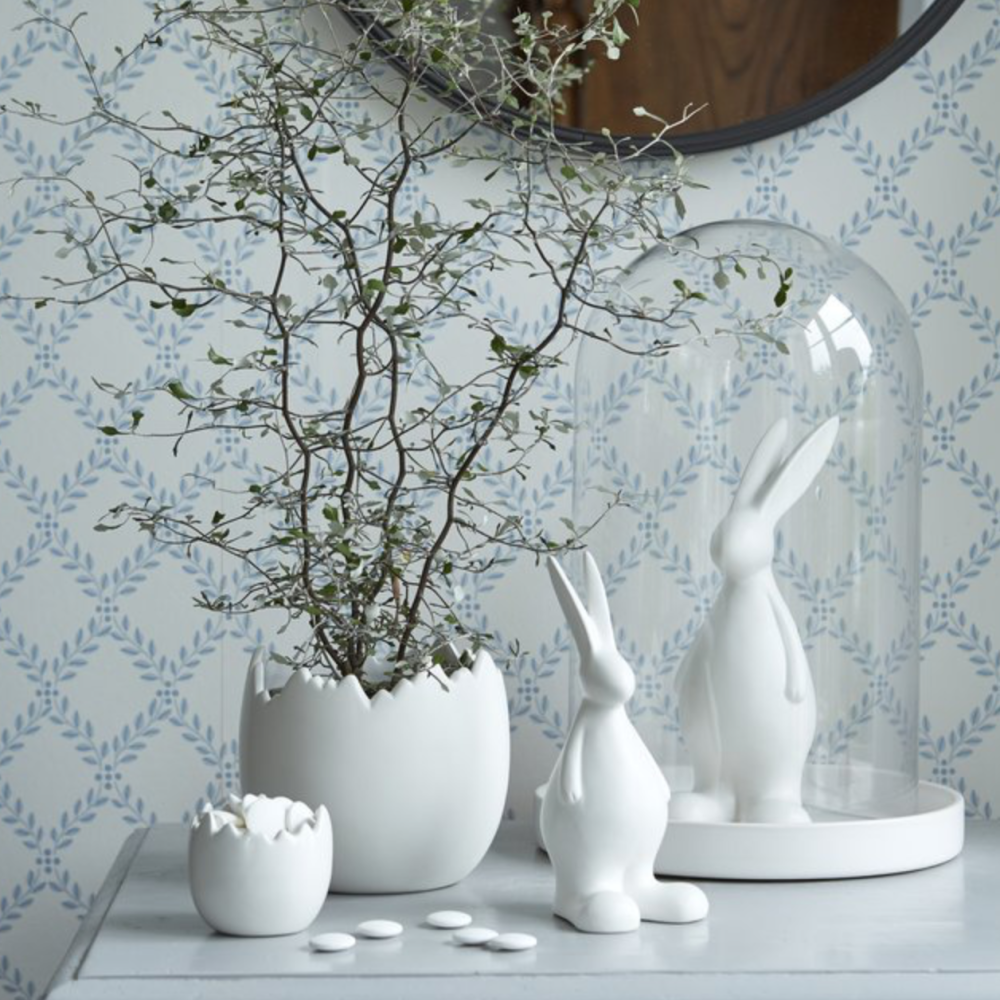 White Nordic Hare Ornament
