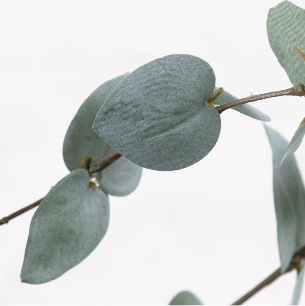 Faux Grey Green Eucalyptus Stem