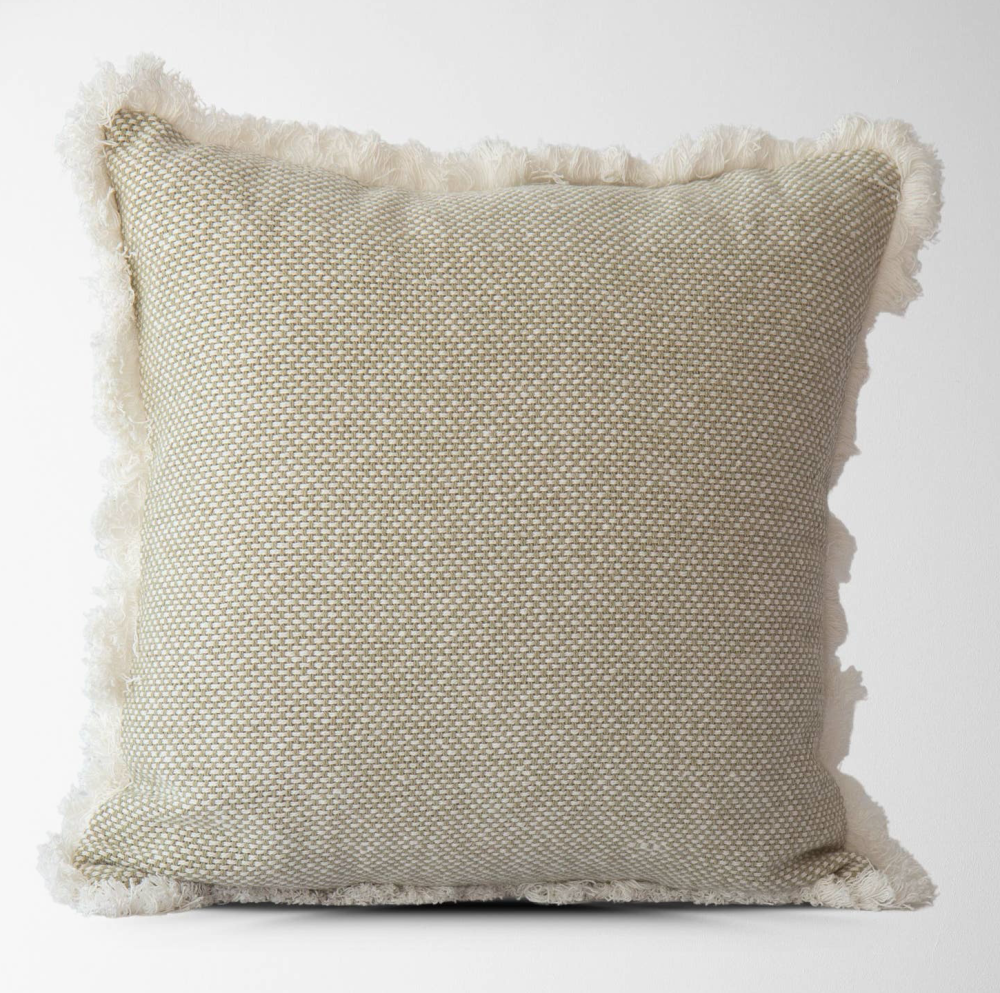 Yari Neutral Textured Woven Cushion Cover