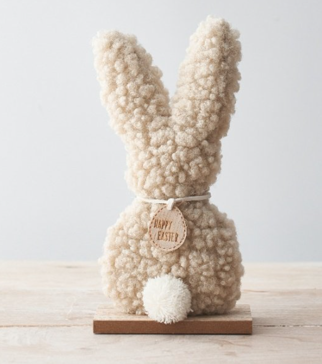Sherpa Easter Bunny Ornament