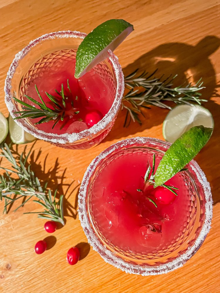 Mistletoe Margarita Christmas Cocktail Recipe