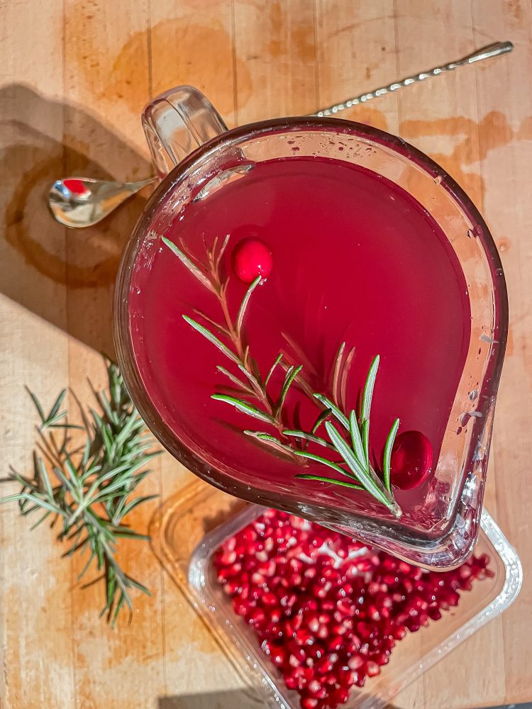 Mistletoe Margarita Christmas Cocktail Recipe