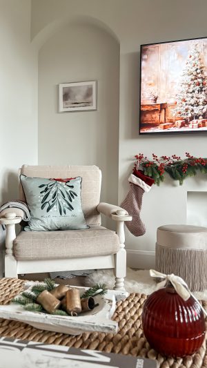 Christmas in July: Modern Organic Holiday Decor in a 1930s Renovated Home