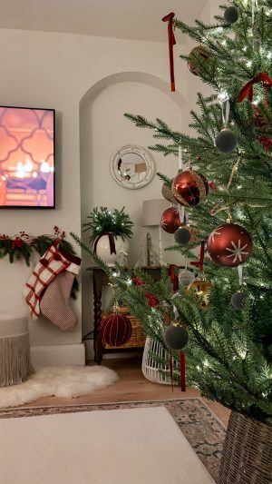 Christmas in July: Modern Organic Holiday Decor in a 1930s Renovated Home